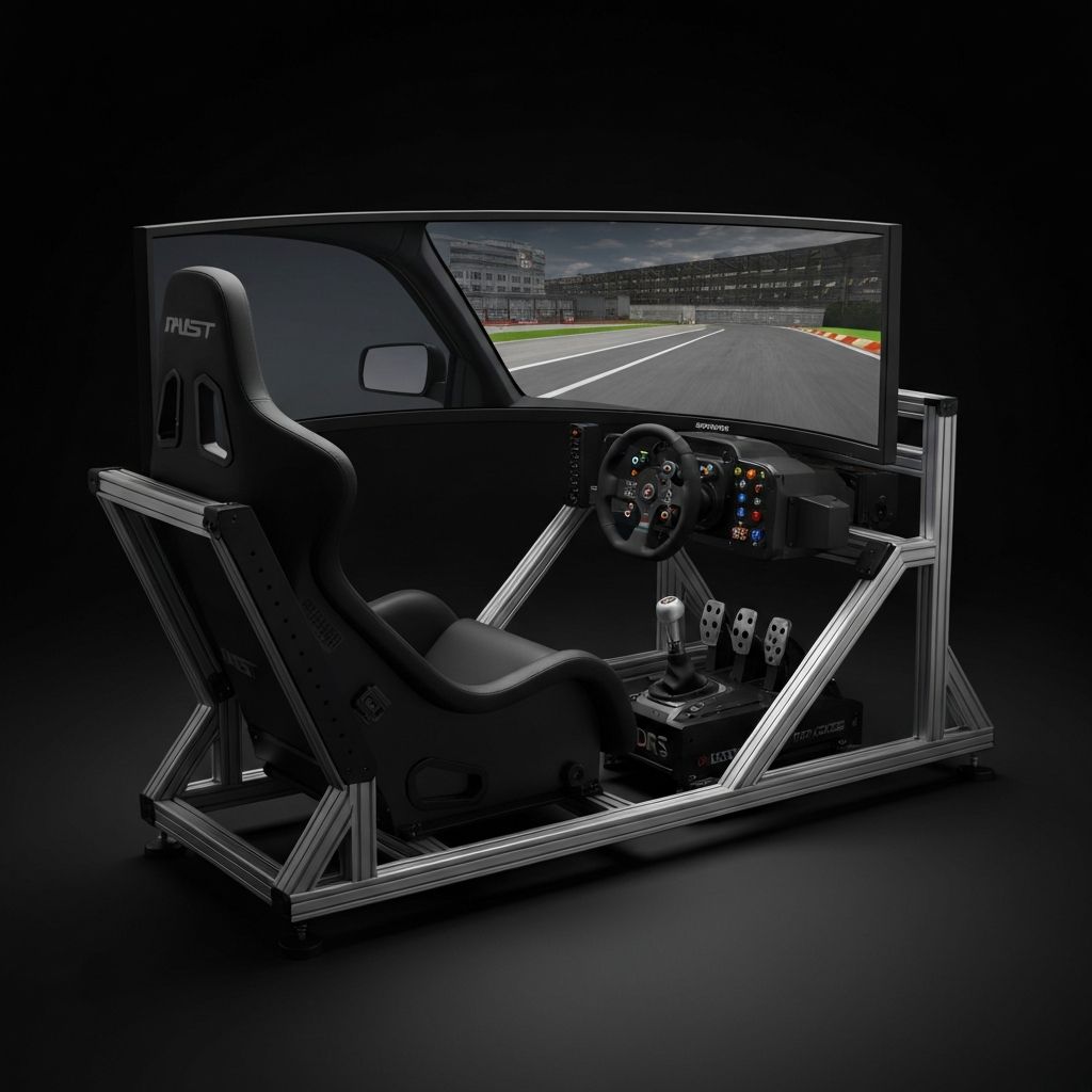 Premium 6DOF Racing Simulator